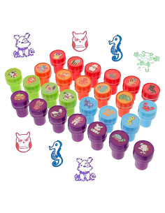 26 Sellos de Animales para Niños Kizcmvre - Manualidades