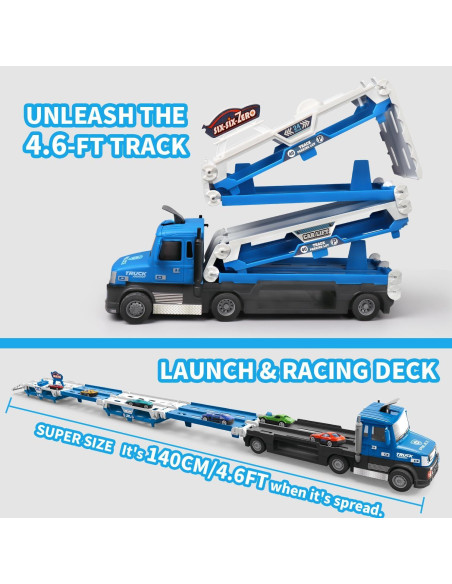 Camión Transportador de Coches con Pista Plegable 140CM - GUANGDONG