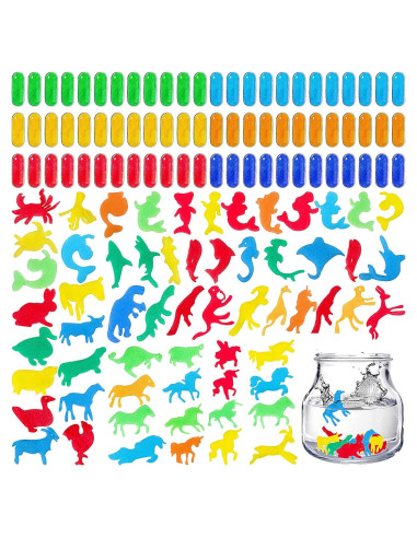 Cápsulas Criaturas Acuáticas Chivao 72 Piezas Diversión