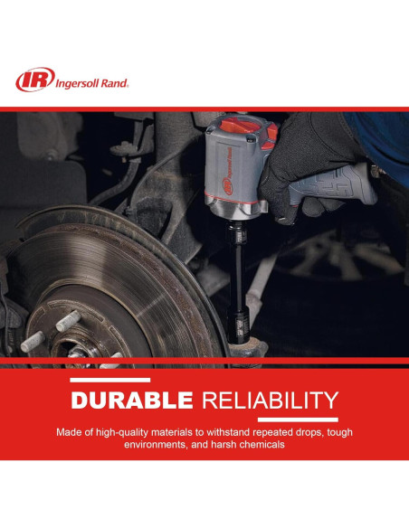 Llave de Impacto Neumática Ingersoll Rand 15QMAX 3/8" 514.74 Nm