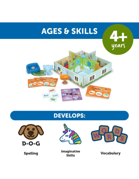 Juego Educativo Elefante Learning Resources 4+ Palabras