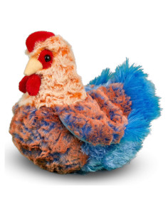 Gallina de Peluche Henrietta Douglas 21 cm Encaje Azul