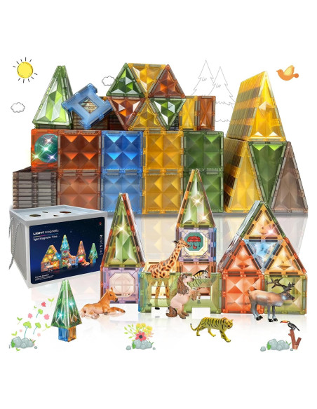 Azulejos Magnéticos BUBUQE Animales de Granja 16.5x16.5 cm