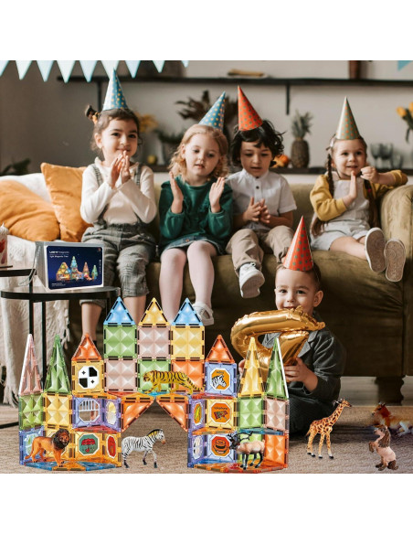 Azulejos Magnéticos BUBUQE Animales de Granja 16.5x16.5 cm