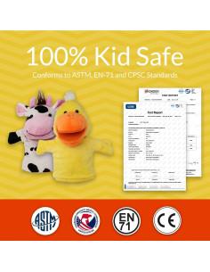 Juego de Marionetas de Mano Animales Better Line 31.75 cm 2