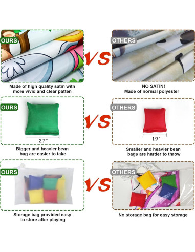 Juego de Lanzamiento de Bolsas de Frijoles iPartycool Safari