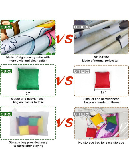 Juego de Lanzamiento de Bolsas de Frijoles iPartycool Safari