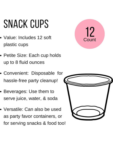 Vasos de Fiesta Stesha Party 8 oz Animales de Granja Set 12