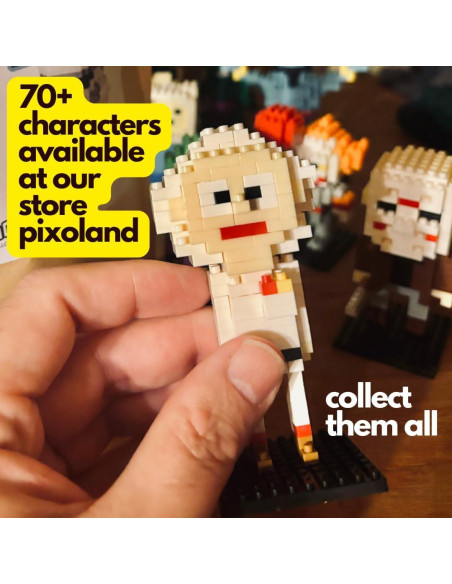 Mini Bloques de Construcción PIXOLAND Tortuga 127 Piezas Mini Bloques de Construcción PIXOLAND Tortuga 127 Piezas