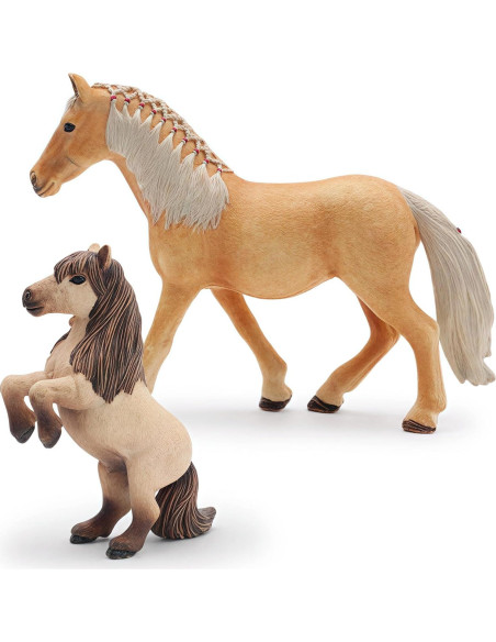 Figuras de Animales de Granja Gemini&Genius - Caballos Marrones Figuras de Animales de Granja Gemini&Genius - Caballos Marrones