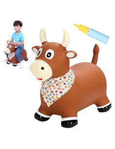 INPANY Juguete Inflable Toro para Niños 1-2 Años