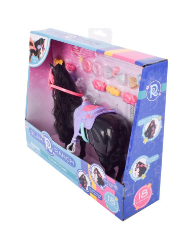 Juguete de Caballo Glam-R-Ranch Sunny Days 18 Piezas