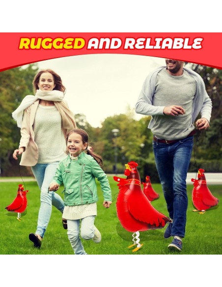 Globos de Pollo Libima 12 Pcs Decoración Fiesta 55x21 cm Globos de Pollo Libima 12 Pcs Decoración Fiesta 55x21 cm