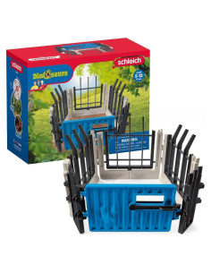 Juguete Dinosaurio Schleich Extend-A-Fence 6 Piezas 4-12 Años