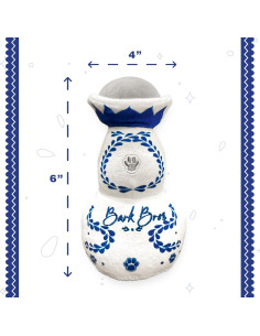 Juguete de Perro Squeaky Bark Bros Casa A-Drool 15cm 2