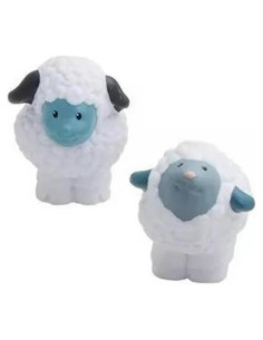 Repuesto 2 Figuras Ovejas Little People para Natividad