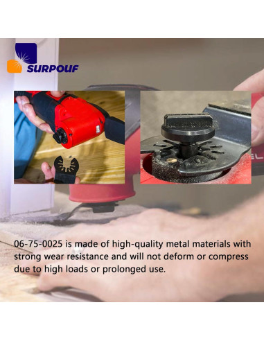 Tornillo de Almohadilla de Respaldo 06-75-0025 para Milwaukee 2626-20