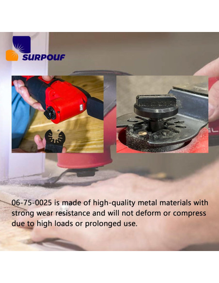 Tornillo de Almohadilla de Respaldo 06-75-0025 para Milwaukee 2626-20