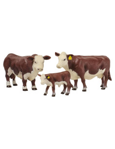 Juego de Familia Hereford Little Buster Toys 1/16