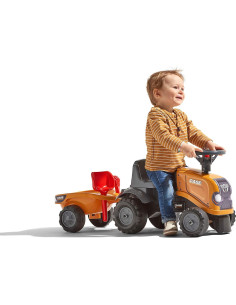 Tractor Case CE con Remolque y Pala, Juguete para Niños 2