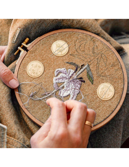 Juego de 6 Imán para Agujas TXIN - Guardadores Magnéticos Florales