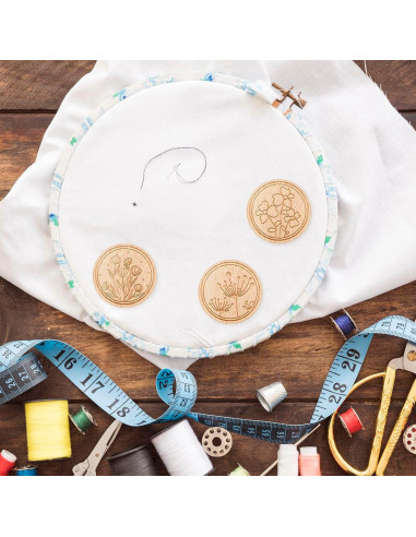 Juego de 6 Imán para Agujas TXIN - Guardadores Magnéticos Florales