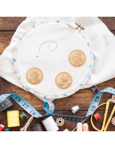 Juego de 6 Imán para Agujas TXIN - Guardadores Magnéticos Florales