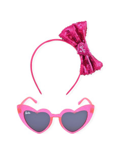 Gafas de sol Cat Eye Barbie para niñas + estuche duro