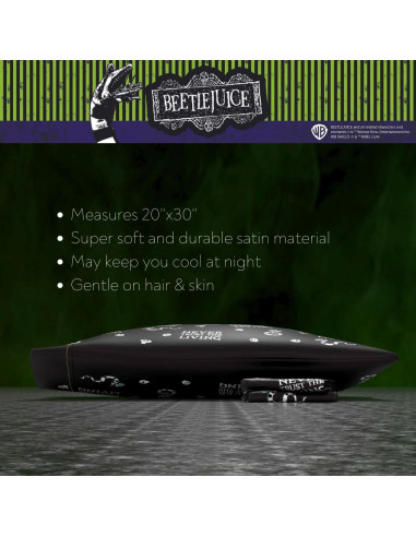 Funda de Almohada Satén Beetlejuice 50x76 cm Franco