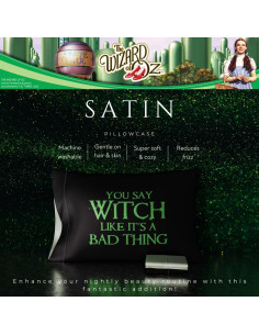 Funda de Almohada Franco Mago de Oz 20x30 Satén Suave 2