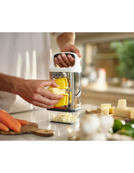 Rallador de Caja Joseph Joseph 4 Cuchillas Acero Inoxidable