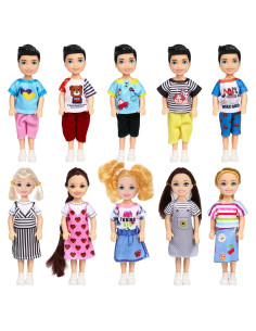 Muñecas Mini ONEST 12.7 cm con Ropa y Accesorios