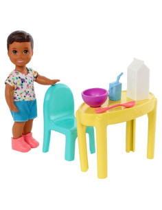 Muñeca Barbie Skipper Babysitters Inc con Accesorios Temáticos