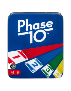 Juego de Cartas Phase 10 Mattel en Lata Decorativa