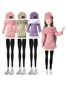 Set de Ropa para Muñeca Geyoga 12 Piezas 30 cm