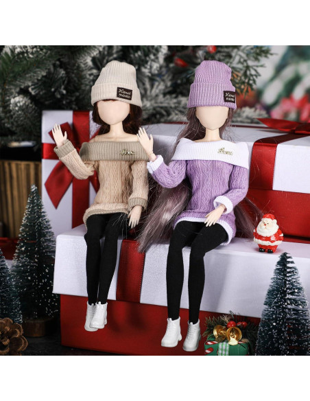 Set de Ropa para Muñeca Geyoga 12 Piezas 30 cm