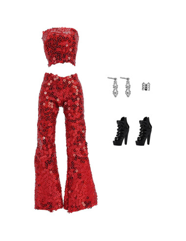 Ropa para muñeca Lance Home 5 conjuntos 29.21 cm