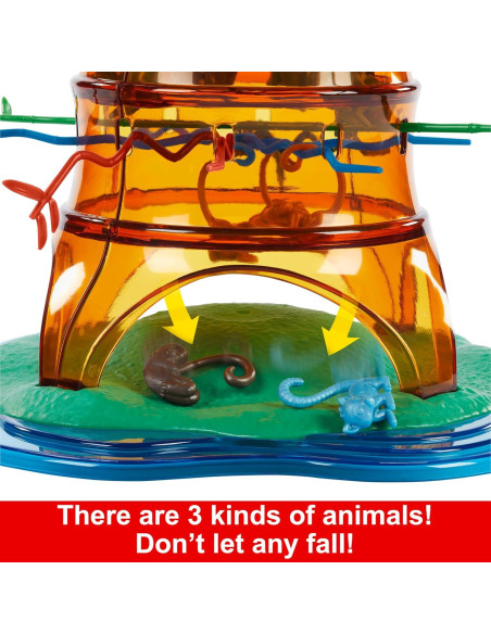 Juego de Fiesta del Árbol Rockin' Mattel Kerplunk Animales