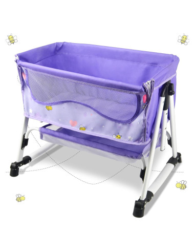 Cama de Muñeca ANIVIA DP601 2 en 1 Cuna y Columpio