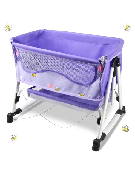 Cama de Muñeca ANIVIA DP601 2 en 1 Cuna y Columpio