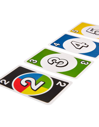 Juego de Cartas Mattel UNO, DOS y Skip-Bo en Estuche