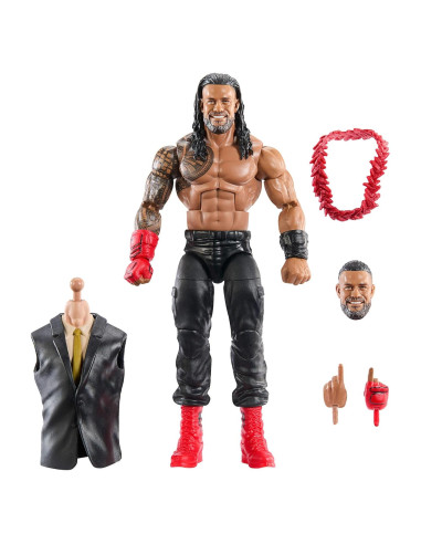 Figura de Acción Mattel WWE Roman Reigns Elite 26,67 cm