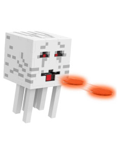 Figura Ghast de Bola de Fuego Mattel Minecraft con 10 Discos