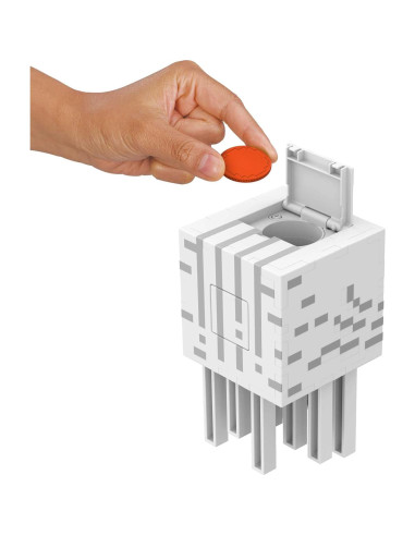 Figura Ghast de Bola de Fuego Mattel Minecraft con 10 Discos