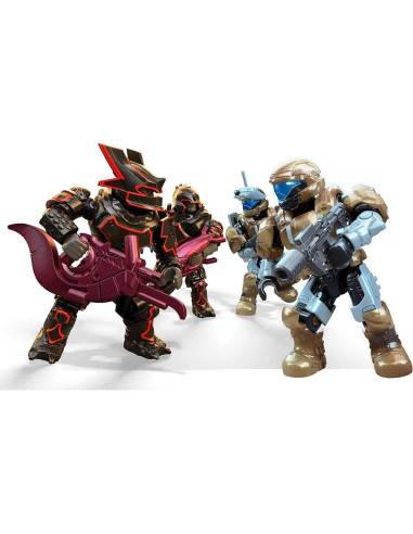 Mega Construx Halo Emboscada ODST 4 Figuras y Accesorios