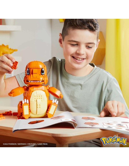 Set de Construcción MEGA Pokémon Jumbo Charmander 750 Piezas
