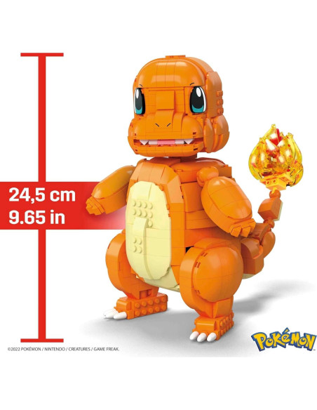 Set de Construcción MEGA Pokémon Jumbo Charmander 750 Piezas