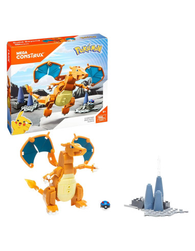 Mega Construx Charizard Mattel 11.43 cm articulado