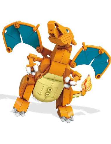 Mega Construx Charizard Mattel 11.43 cm articulado