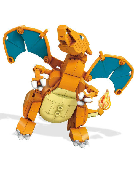 Mega Construx Charizard Mattel 11.43 cm articulado